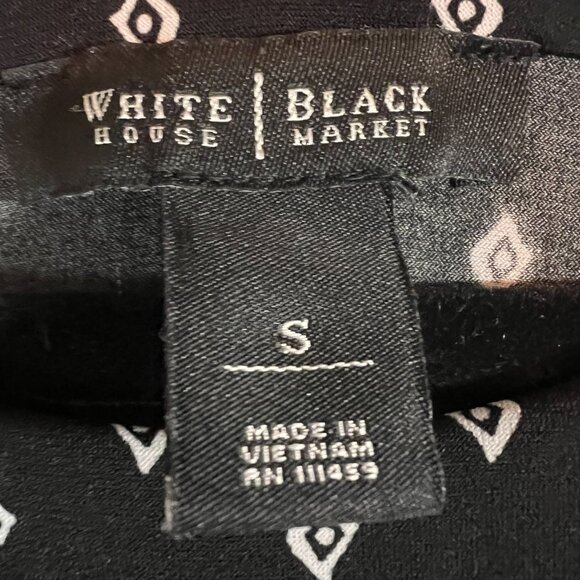 Ladies White House Black Market Tiered Dress‎ Size SMALL Sleeveless Party - Picture 3 of 4